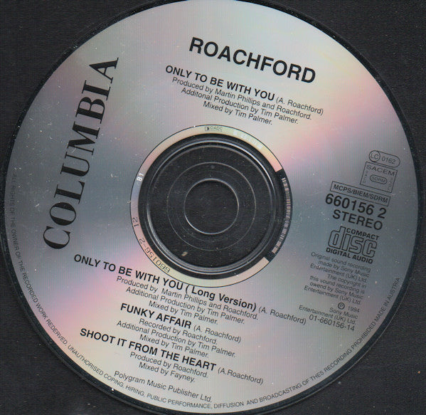 Roachford : Only To Be With You (CD, Maxi)