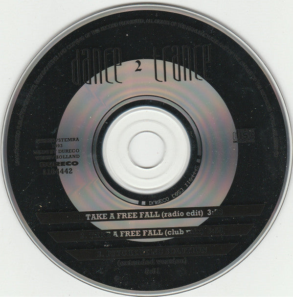 Dance 2 Trance : Take A Free Fall (CD, Maxi)