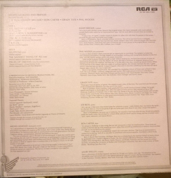 Michel Legrand : Michel Legrand And Friends (LP, Album)