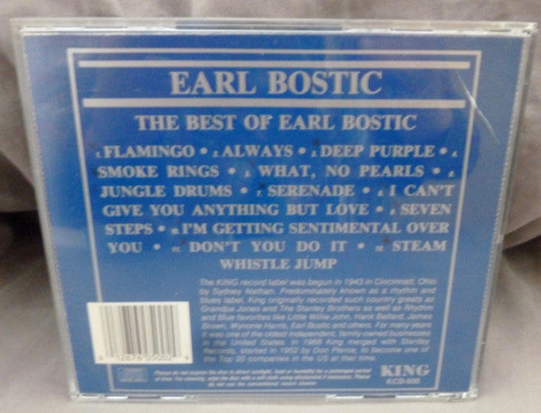 Earl Bostic : The Best Of Earl Bostic (CD, Comp, RM)