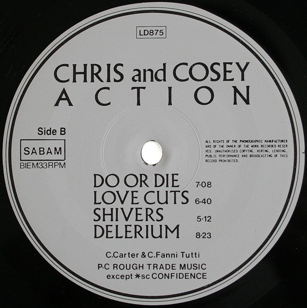 Chris & Cosey : Action (LP)