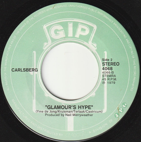 Carlsberg : Gimme Love, Gimme Time (Re-mixed Version) (7", Single)