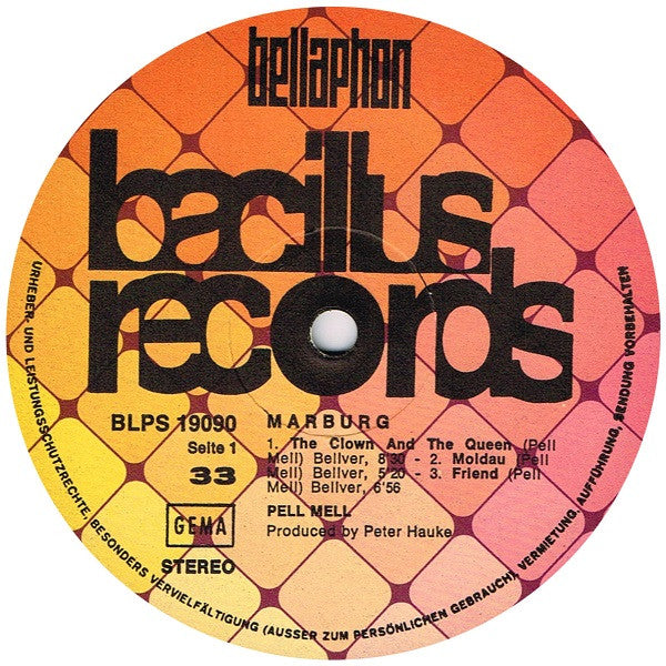 Pell Mell (2) : Marburg (LP, Album)