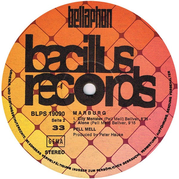 Pell Mell (2) : Marburg (LP, Album)