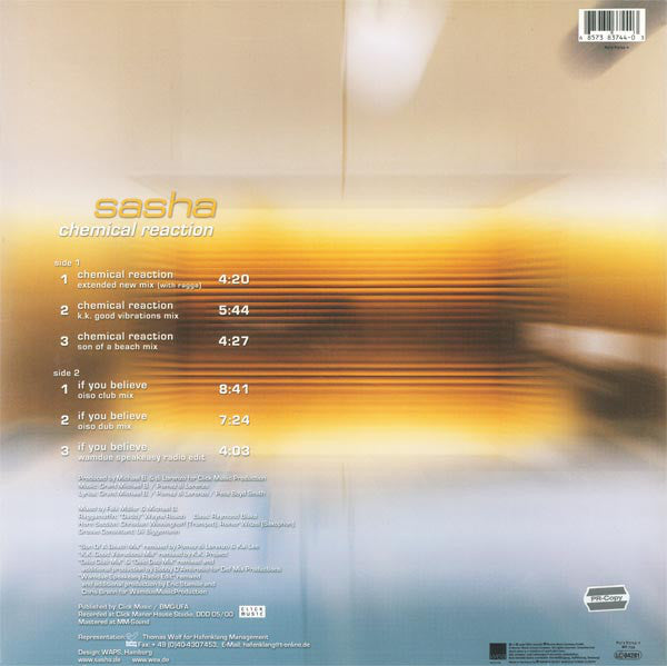 Sasha (5) : Chemical Reaction (12")