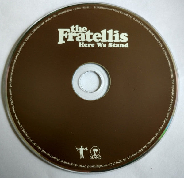 The Fratellis : Here We Stand (CD, Album + DVD-V, NTSC + Dlx)