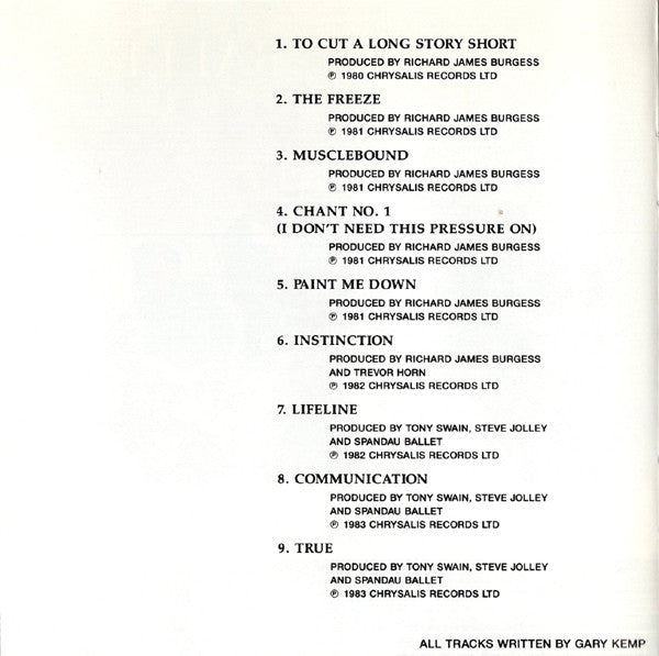 Spandau Ballet : The Best Of Spandau Ballet (CD, Comp)