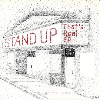 Stand Up : That's Real E.P. (7", EP, Blu)
