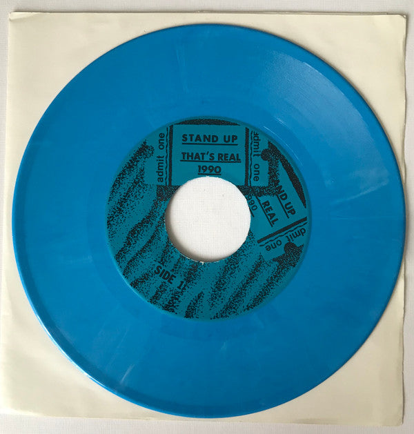 Stand Up : That's Real E.P. (7", EP, Blu)