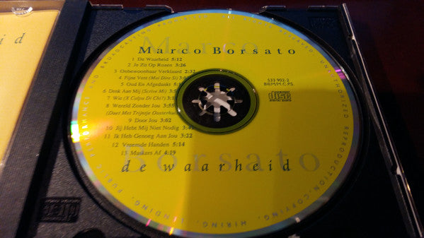 Marco Borsato : De Waarheid (CD, Album, RP)