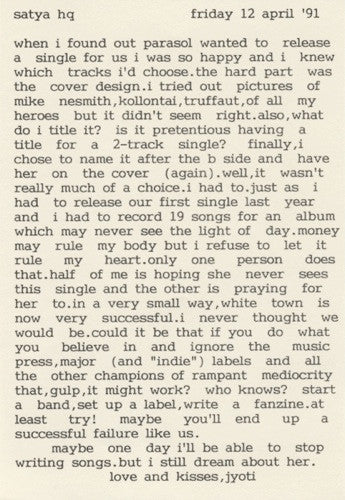 White Town : All She Said (7", Single)