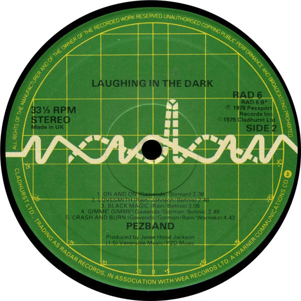 Pezband : Laughing In The Dark (LP, Album)