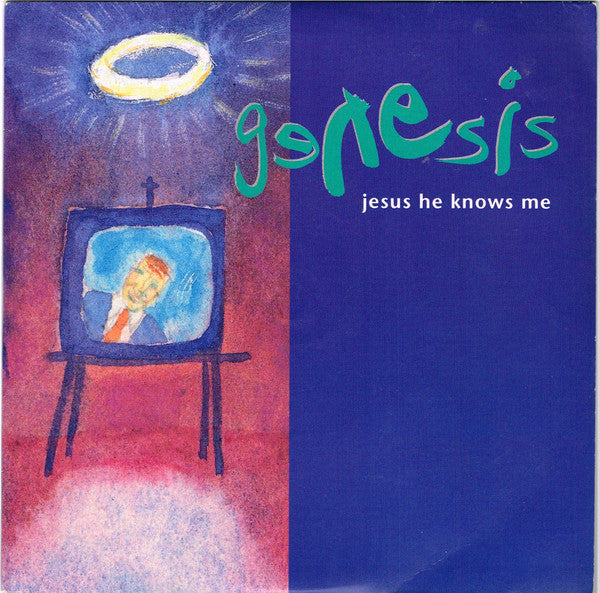 Genesis : Jesus He Knows Me (7", Single)