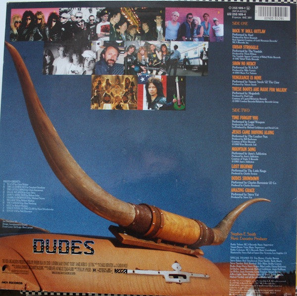 Various : Dudes (The Original Motion Picture Soundtrack Album) (LP, Album, Comp)