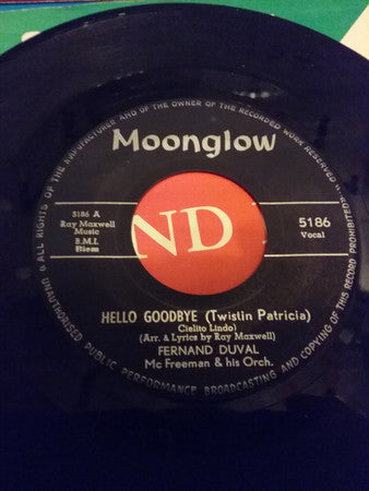 Fernand Duval : Hello Goodbye (Twistin Patricia) (7", Single)