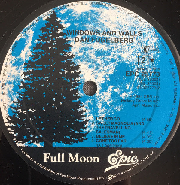 Dan Fogelberg : Windows And Walls (LP, Album)