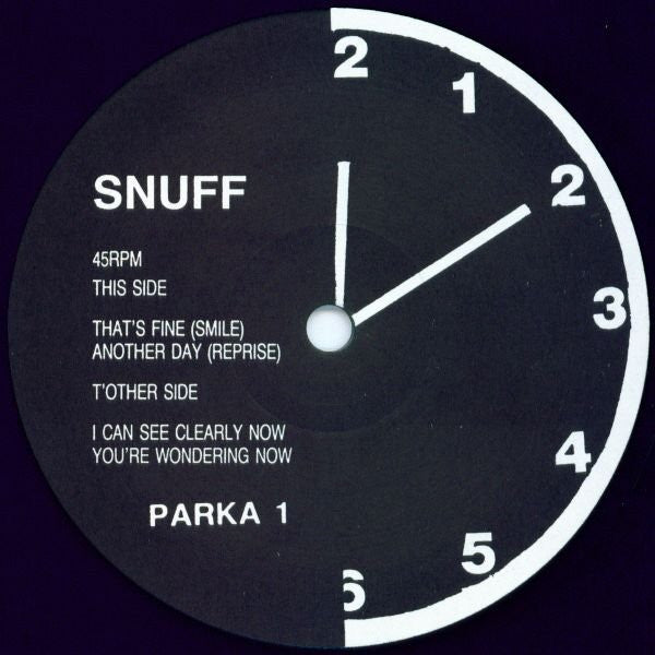 Snuff (3) : That's Fine (Smile) (12")