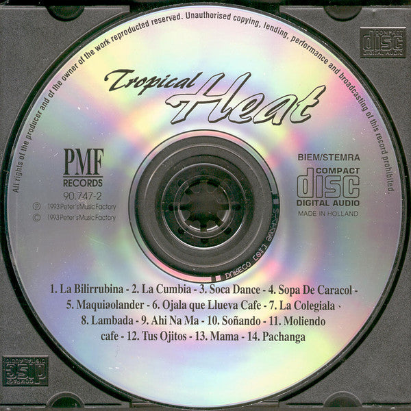 Unknown Artist : Tropical Heat (CD)