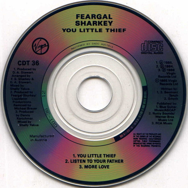 Feargal Sharkey : You Little Thief (CD, Mini)
