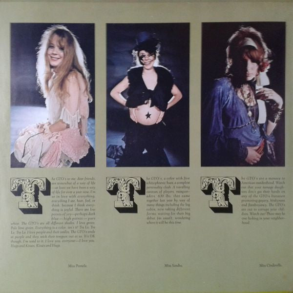 GTO's : Permanent Damage (LP, Album, Gat)