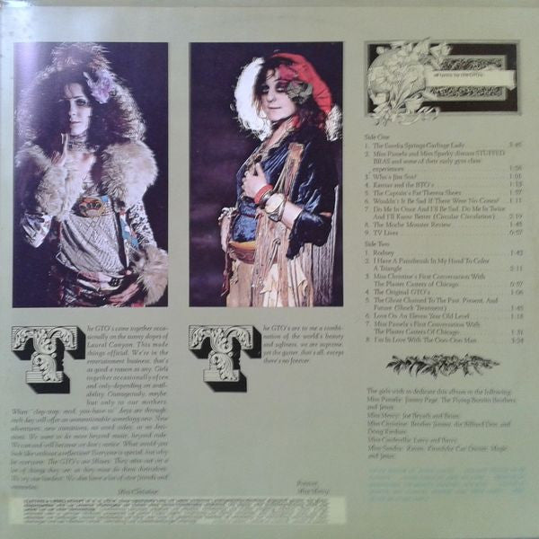 GTO's : Permanent Damage (LP, Album, Gat)