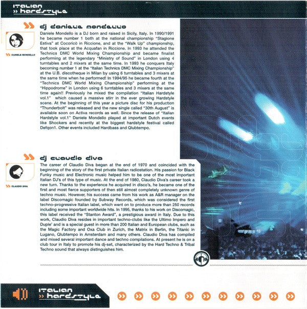 Daniele Mondello, Claudio Diva : Italian Hardstyle Volume 2 (2xCD, Comp, Mixed)