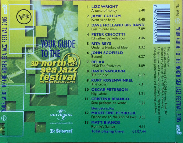 Various : Your Guide To The North Sea Jazz Festival 2005 (CD, Comp)