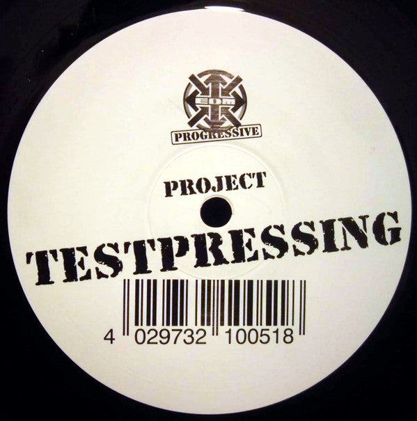 Project Testpressing : Forward / Backward (12")