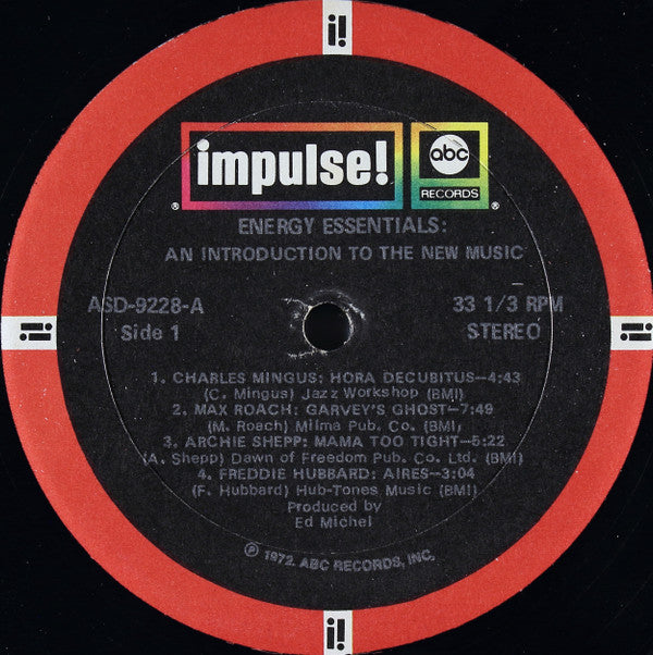 Various : Impulse Energy Essentials - A Developmental And Historical Introduction To The New Music (3xLP, Comp, Dou)