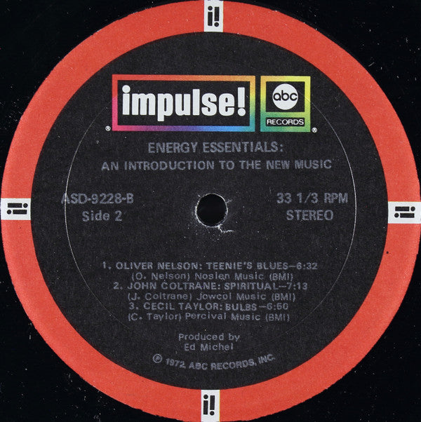 Various : Impulse Energy Essentials - A Developmental And Historical Introduction To The New Music (3xLP, Comp, Dou)