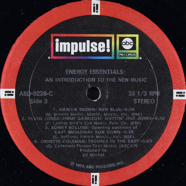 Various : Impulse Energy Essentials - A Developmental And Historical Introduction To The New Music (3xLP, Comp, Dou)