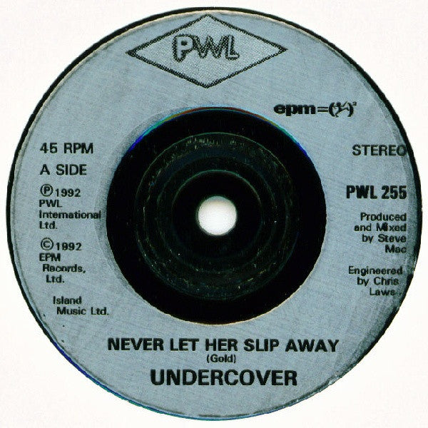Undercover : Never Let Her Slip Away (7", Single)