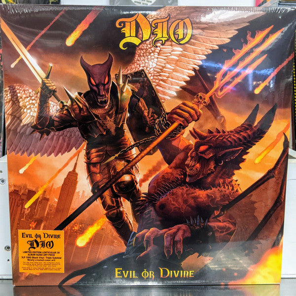 Dio (2) : Evil Or Divine (3xLP, Album, Ltd, RE, RM, Len)