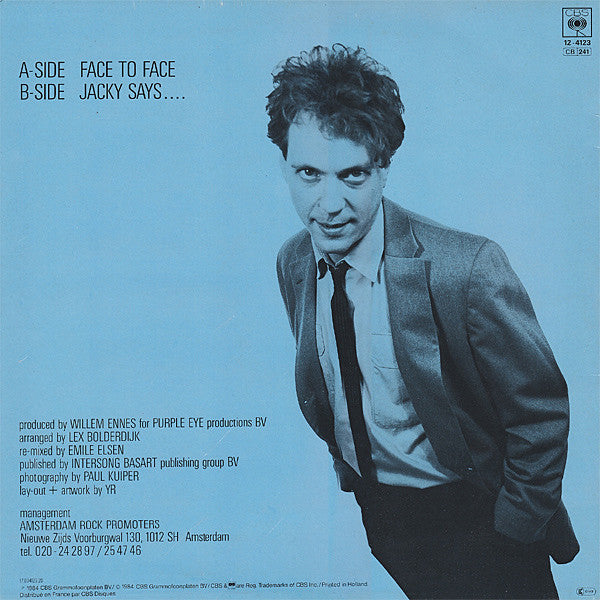 Emile Den Tex : Face To Face (12", Maxi)