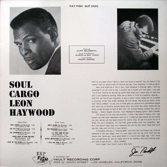 Leon Haywood : Soul Cargo (LP, Album)