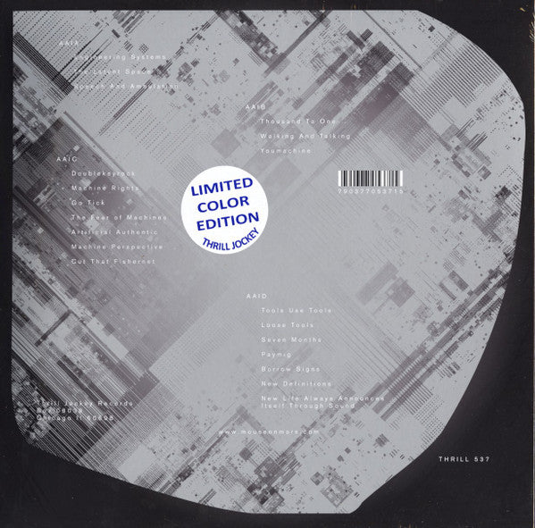 Mouse On Mars : AAI (2xLP, Album, Ltd, Gre)