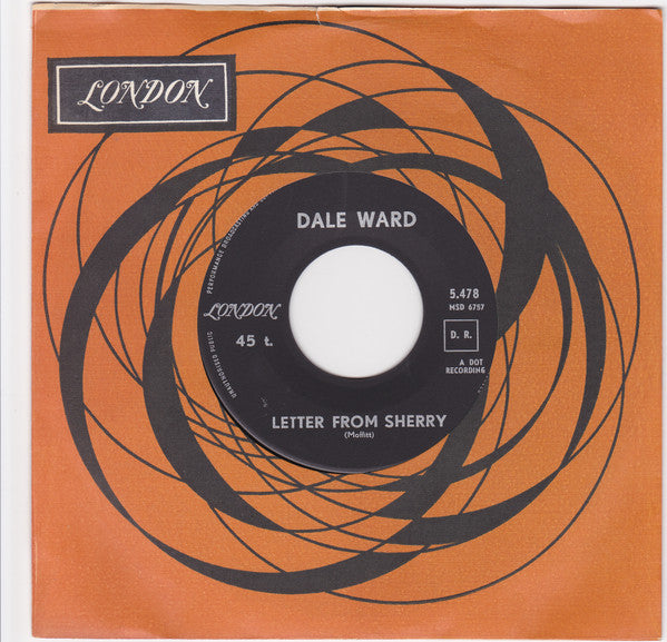 Dale Ward : Letter From Sherry / Oh Julie (7")