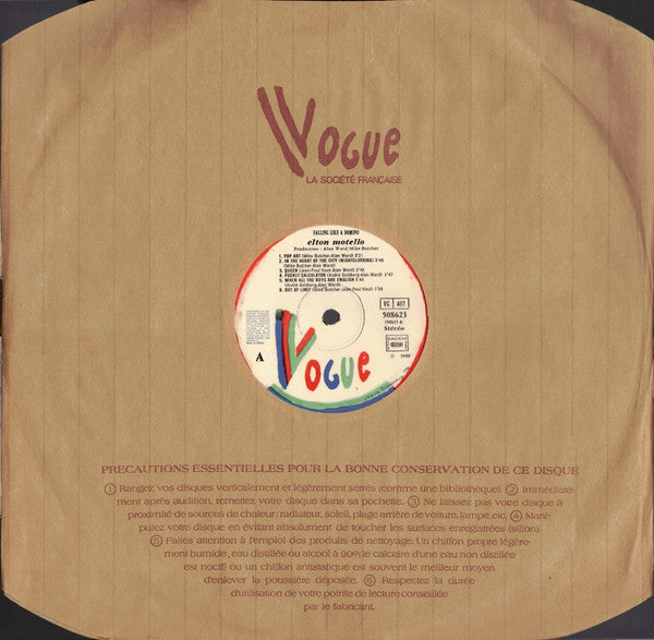 Elton Motello : Pop Art (Falling Like A Domino) (LP, Album)