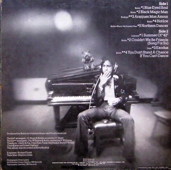 Biddu Orchestra : Blue-Eyed Soul (LP, Album)