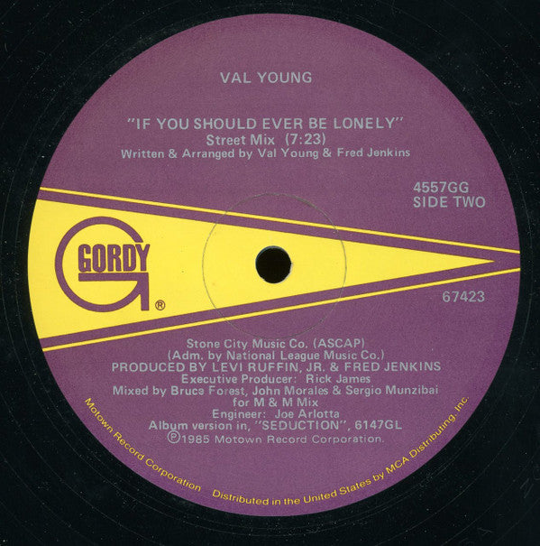 Val Young : If You Should Ever Be Lonely (12")