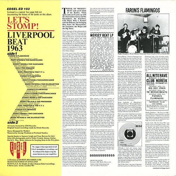 Various : Let's Stomp! Liverpool Beat 1963 (LP, Comp)