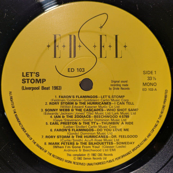 Various : Let's Stomp! Liverpool Beat 1963 (LP, Comp)