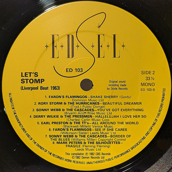 Various : Let's Stomp! Liverpool Beat 1963 (LP, Comp)