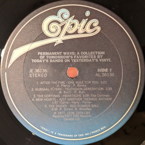 Various : Permanent Wave (LP, Comp)