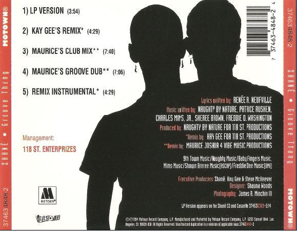 Zhané : Groove Thang (Remix) (CD, Single)