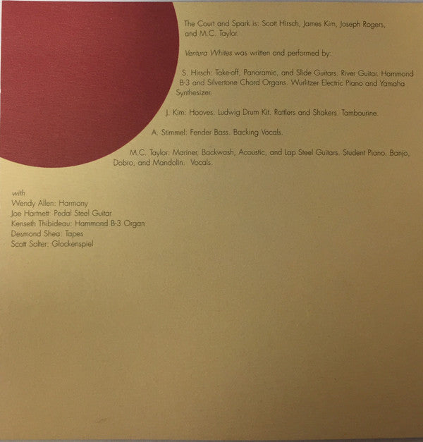 The Court And Spark : Ventura Whites (CD, Album)