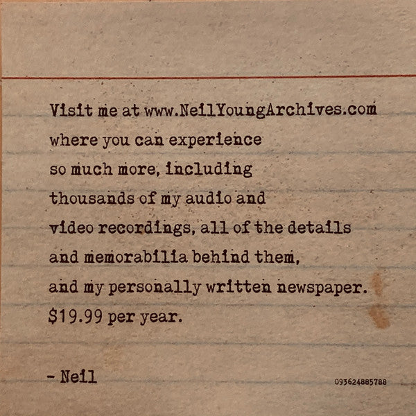 Neil Young : The Times (12", EP)