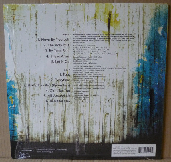 Donavon Frankenreiter : Move By Yourself (LP, Album)