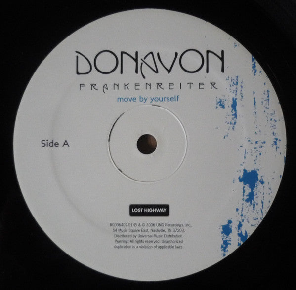 Donavon Frankenreiter : Move By Yourself (LP, Album)