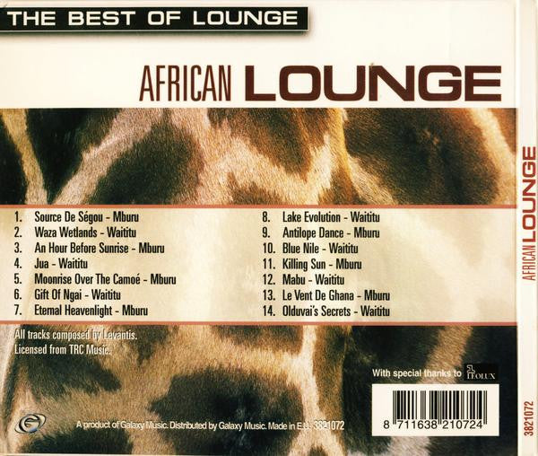 Various : The Best Of Lounge: African Lounge (CD, Comp)